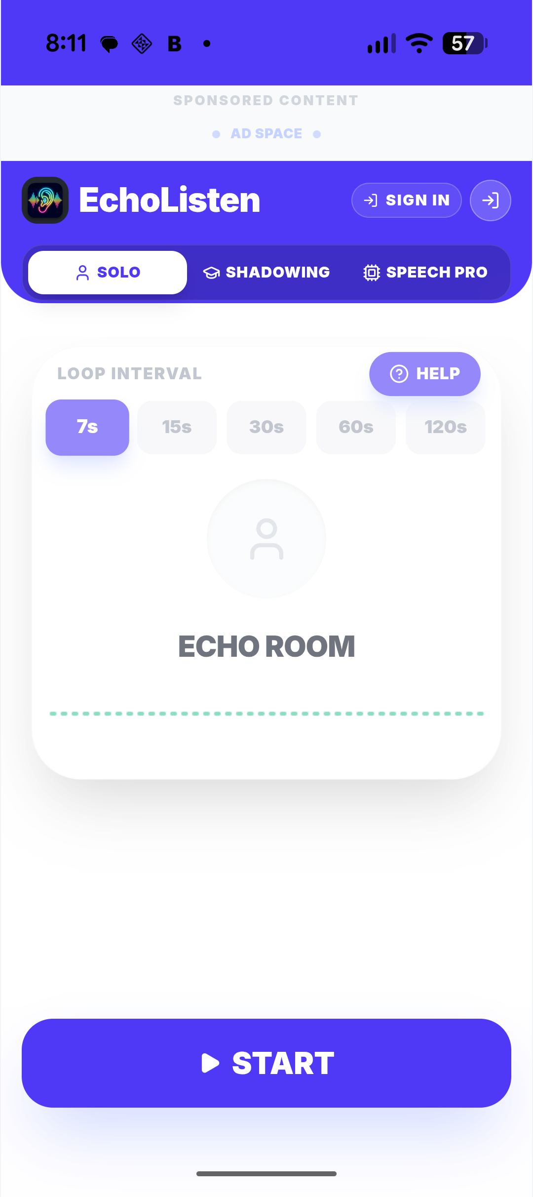 Solo Echo Mode